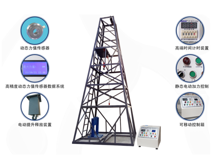 AQD-DT-T3安全帶整體動(dòng)態(tài)負(fù)荷、靜態(tài)負(fù)荷測(cè)試儀?
